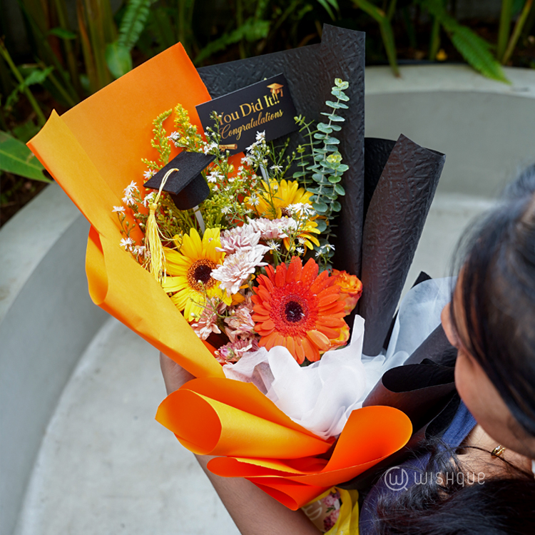 Ember Victory Graduation Bouquet