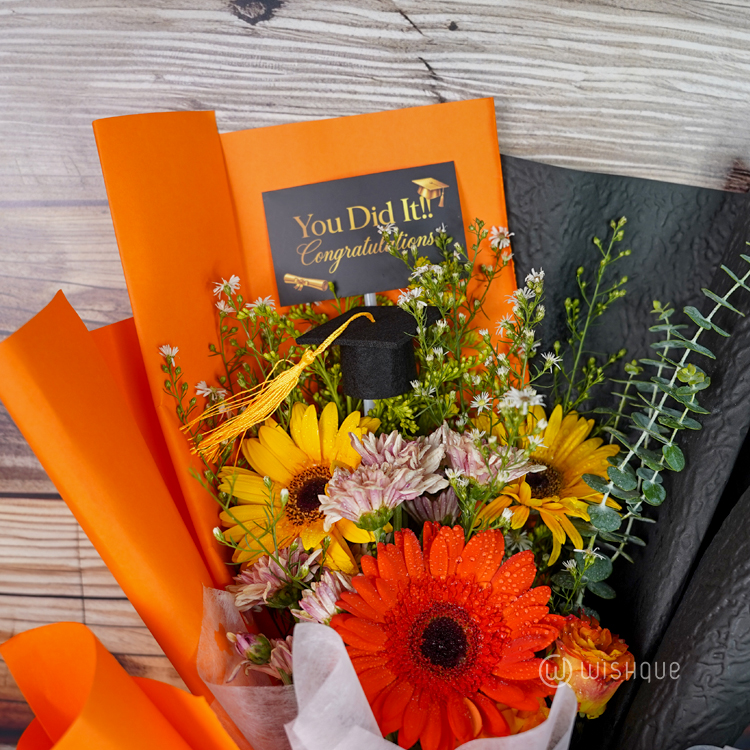 Ember Victory Graduation Bouquet