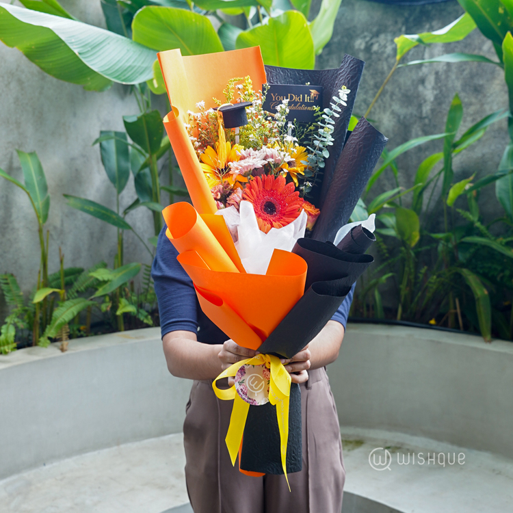 Ember Victory Graduation Bouquet