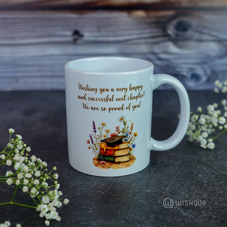 Congratulations Graduation Printed Mug For Her