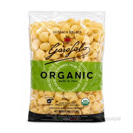 Garofalo Organic Lumaca Rigata 500g