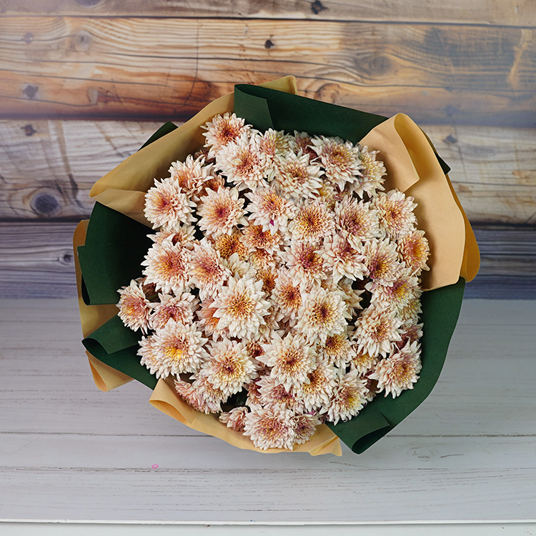 Mocha Blossom Chrysanthemum Bouquet