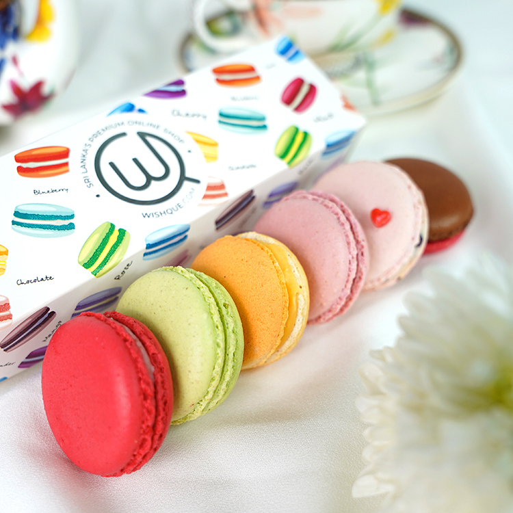 Fruity Fresh French Macaron Collection Box of 6