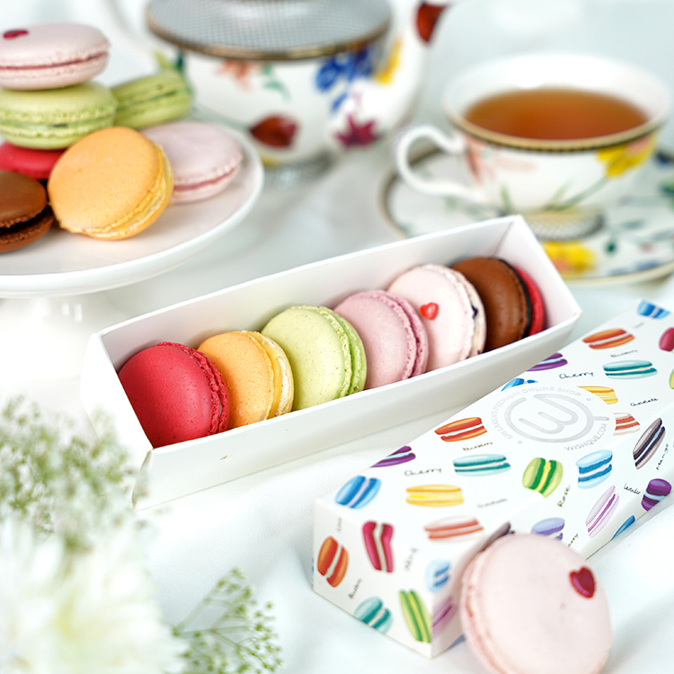 Fruity Fresh French Macaron Collection Box of 6