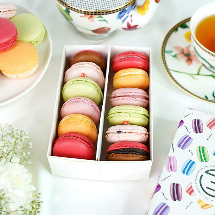 Fruity Fresh French Macaron Collection Box of 12