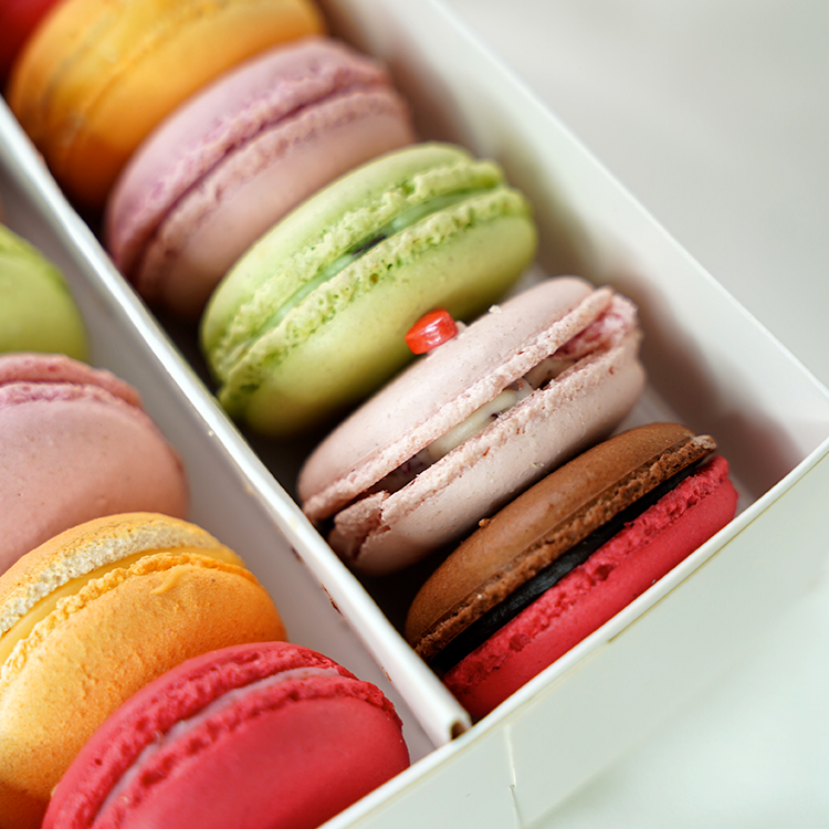 Fruity Fresh French Macaron Collection Box of 12