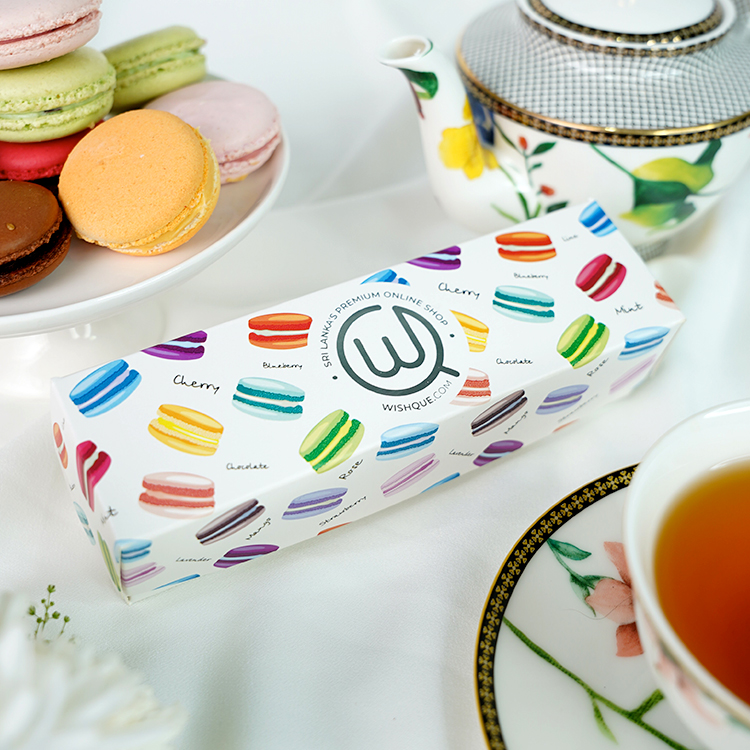 Summer Bloom French Macaron Collection Box of 6