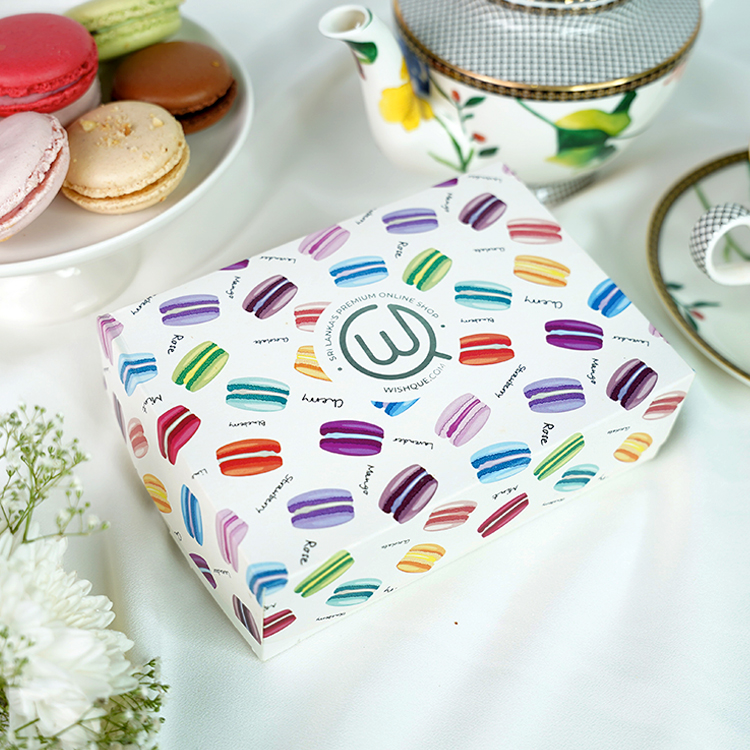 Summer Bloom French Macaron Collection Box of 12