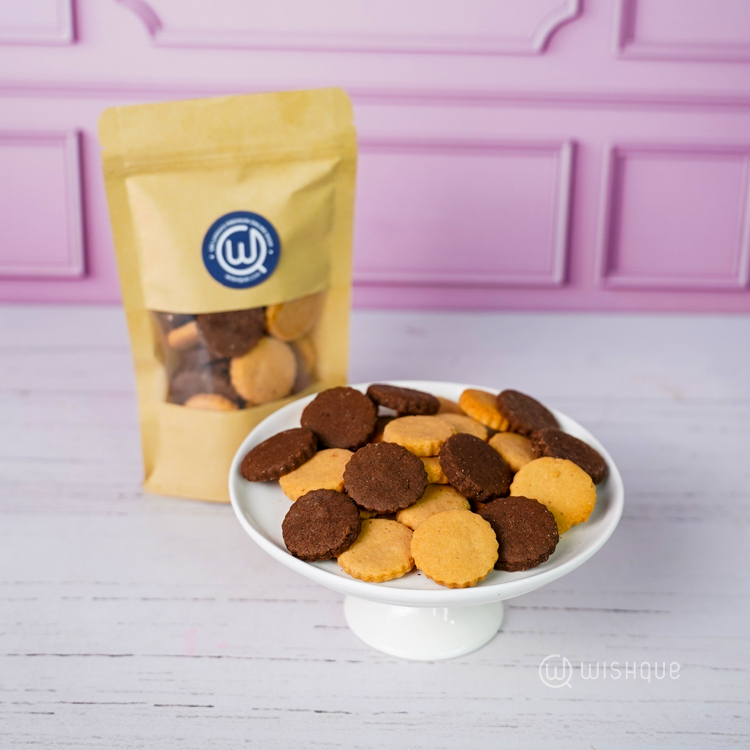 Choco Vanilla Mini Cookies 100g
