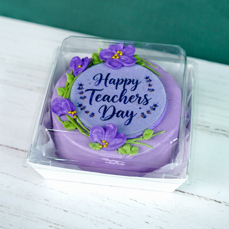 Teacher's Day Choco Bento Cake