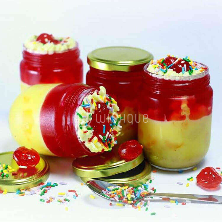 Fruit Trifle with Jelly and Custard Cream Pack Wishque Sri Lanka's