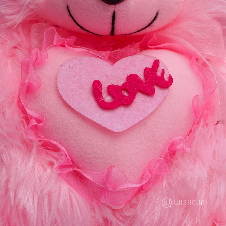 Pink Love Teddy