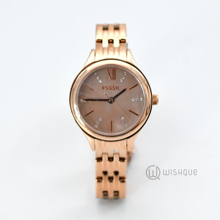 Fossil BQ3333 Suitor Mini Rose Gold 