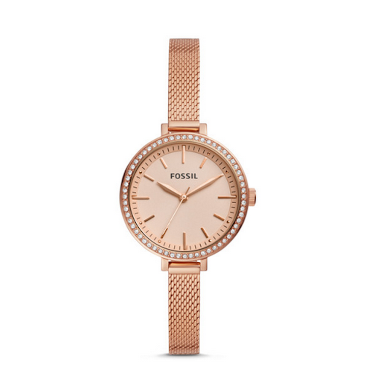 Fossil BQ3456 Classic Rose Gold Tone Stainless Steel Women's Watch