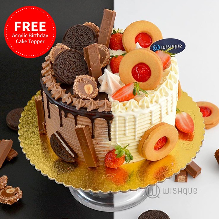 Better Together Choco-nilla  Celebration Cake