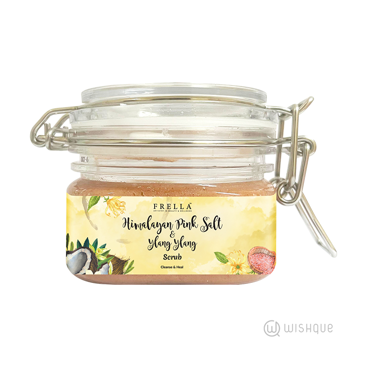 Frella Himalayan Pink Salt & Ylang Ylang Scrub