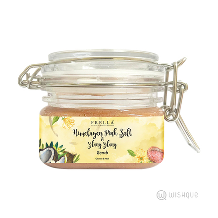 Frella Himalayan Pink Salt & Ylang Ylang Scrub