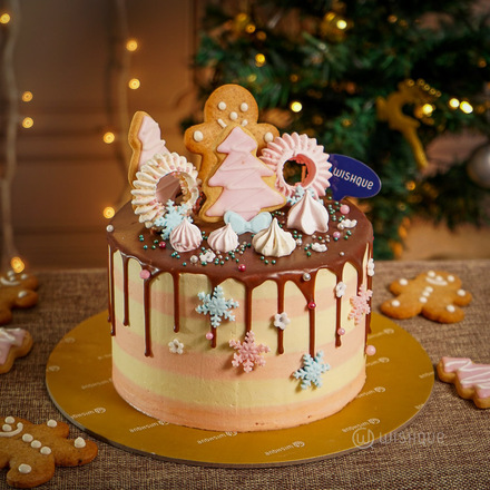 Christmas Carnival Chocolate Cake