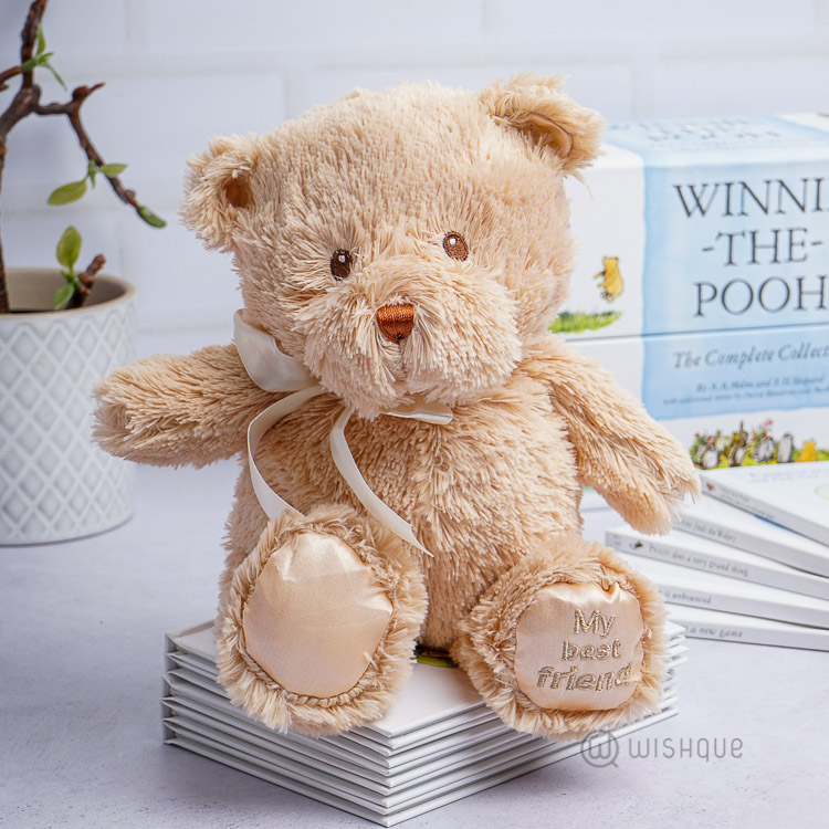 Roses & Chocolate Teddy Bear Gift Basket - Wishque | Sri Lanka's ...