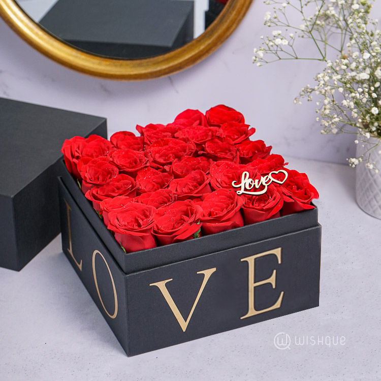 Enchanted Roses Love Box