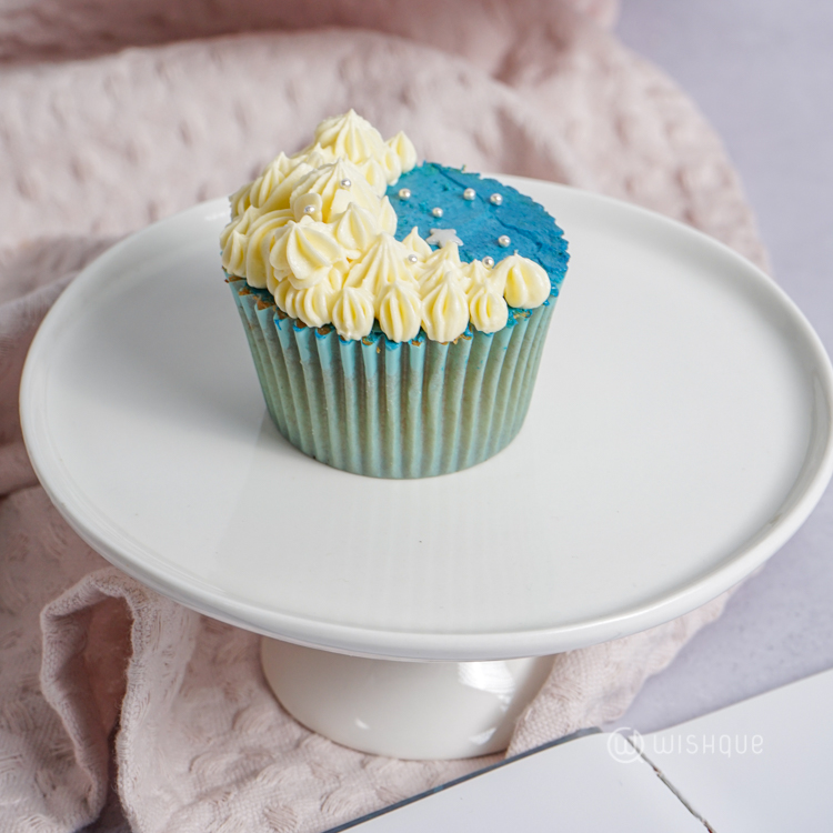 Eid White Chocolate Vanilla Cupcake Box of 6