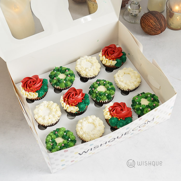 Christmas Miracles Cupcake Box of 12