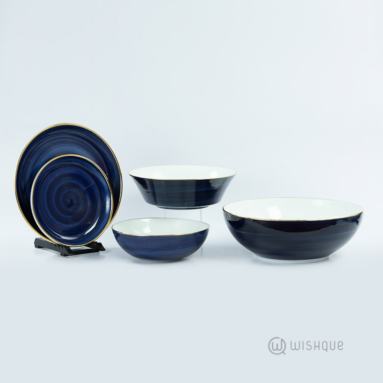 Royal Fernwood 21 Pcs Dinner Set Spiral Galaxy