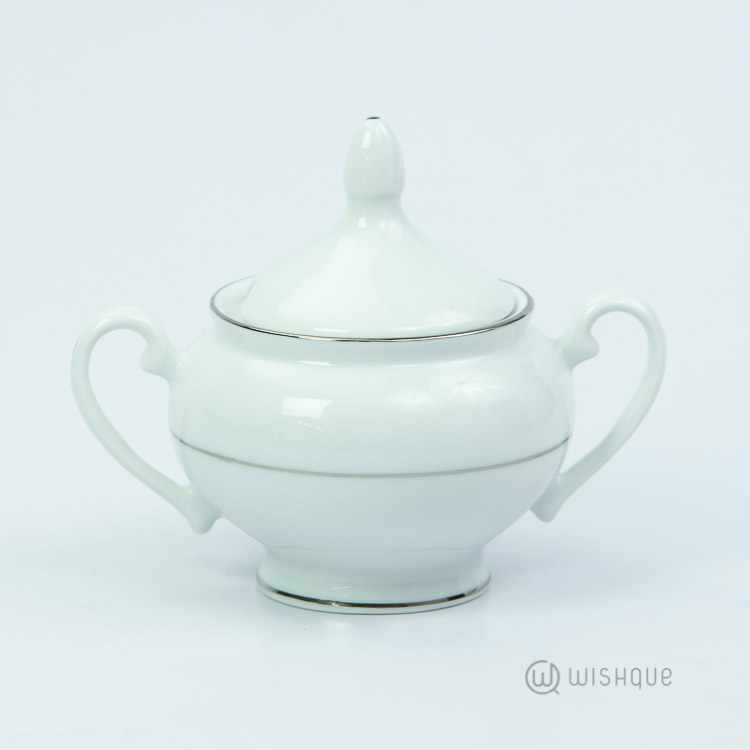 Royal Fernwood 17 Pcs Silver Line Tea Set